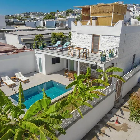 Traditional Seaside Stone With Private Pool Villa Bodrum