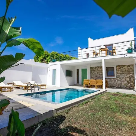 Villa Traditional Seaside Stone With Private Pool Bodrum